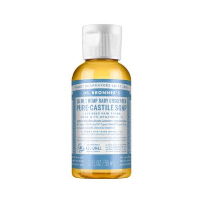 Dr. Bronner's Pure-Castile Soap Liquid (Hemp 18-in-1) Unscented (Baby) 59ml